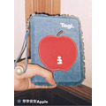 Tagi新品(蘋蘋安安)珍珠流蘇護照多功能收納包