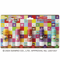 日本Sanrio Characters Gyutto! 保濕水果潤唇膏，日式圖案，3.5g x 5 支