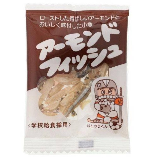 日本超有名零食杏仁魚