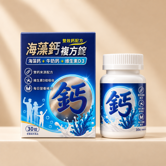 海藻鈣複方錠