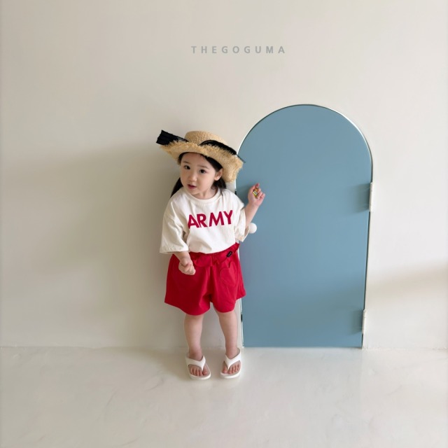 [85-142cm] 簡約美式字體印花短袖T恤 #Lepus天兔座