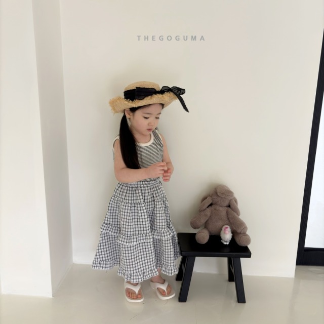 [85-142cm] 日系小清新款細橫條紋背心 #Lepus天兔座