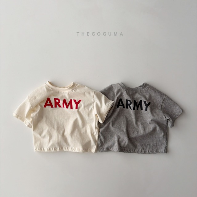 [85-142cm] 簡約美式字體印花短袖T恤 (大童) #Lepus天兔座