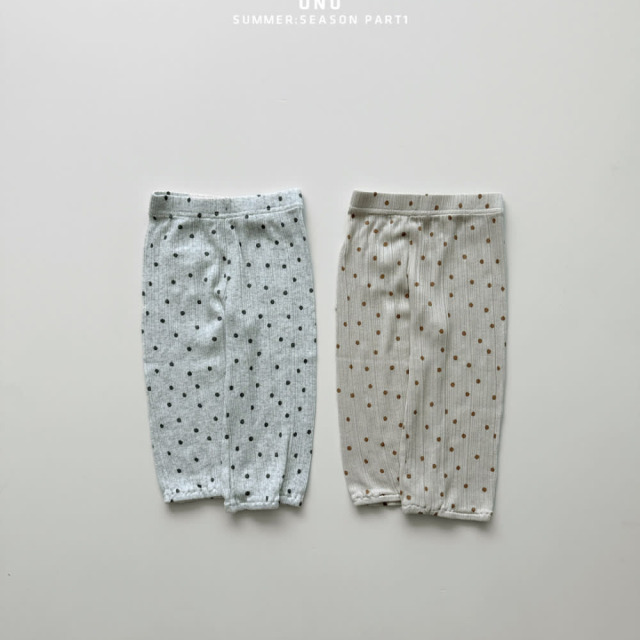 [70-115cm] 清新點點坑條修身長褲 #Horologium時鐘座