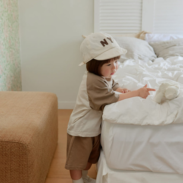 [70-115cm] 簡約率性素色彈性棉質短褲 #Horologium時鐘座