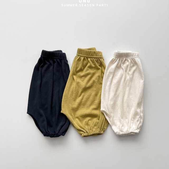 [70-115cm] 日常百搭縮口造型燈籠短褲 #Horologium時鐘座