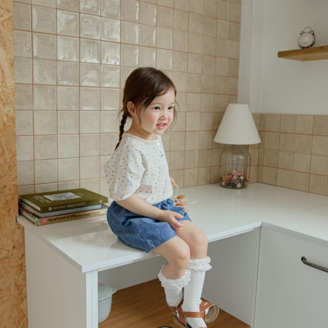 [70-115cm] 率性工裝口袋質感丹寧短褲 #Horologium時鐘座