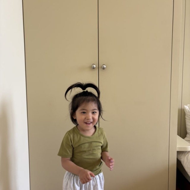 [75-125cm] 日常簡約PEPPER標籤短袖T恤 #Monoceros獨角獸座