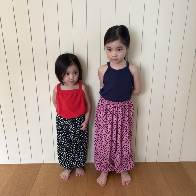 [75-125cm] 俏皮潑墨斑點縮口造型長褲 #Monoceros獨角獸座