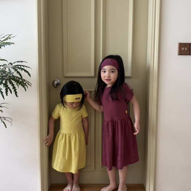 [75-125cm] 浪漫氛圍後綁帶造型連身洋裝 #Monoceros獨角獸座