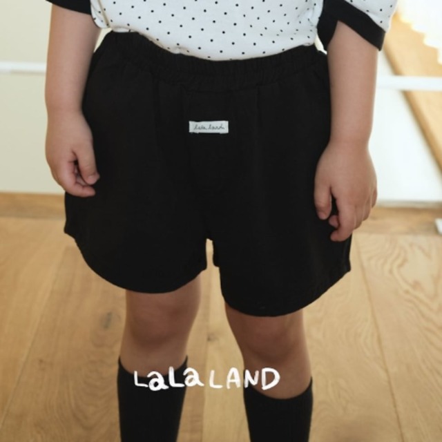 [75-120cm] 簡約率性純色後口袋造型鬆緊短褲 #Delphinus海豚座