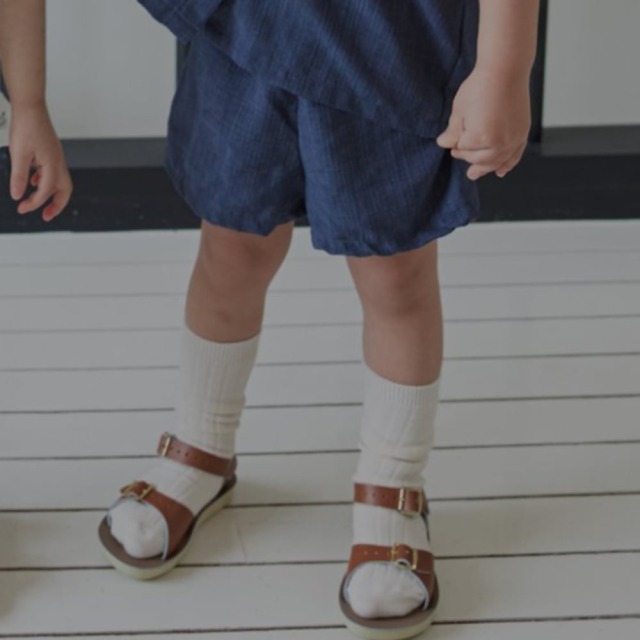 [75-120cm] 簡約百搭後口袋造型鬆緊短褲 #Delphinus海豚座