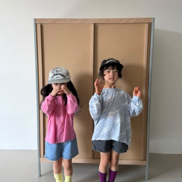 [90-138cm] 柔美渲染雲朵感長袖T恤 #Aquila天鷹座