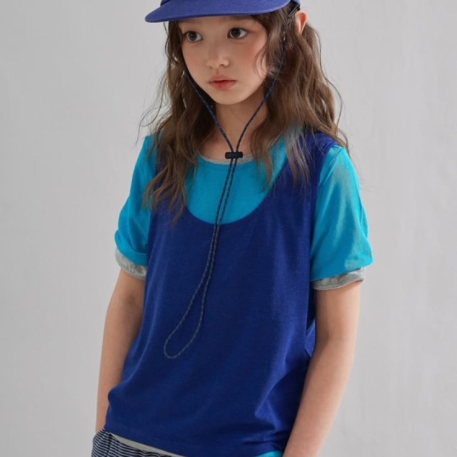 [90-138cm] 基礎百搭素面短袖T恤 #Aquila天鷹座