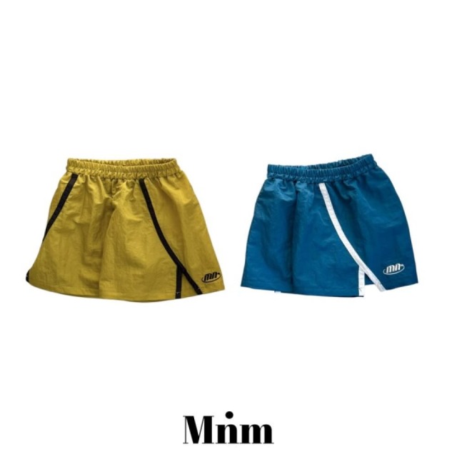 [90-138cm] 美式運動風撞色開衩短褲 #Aquila天鷹座 (大童)