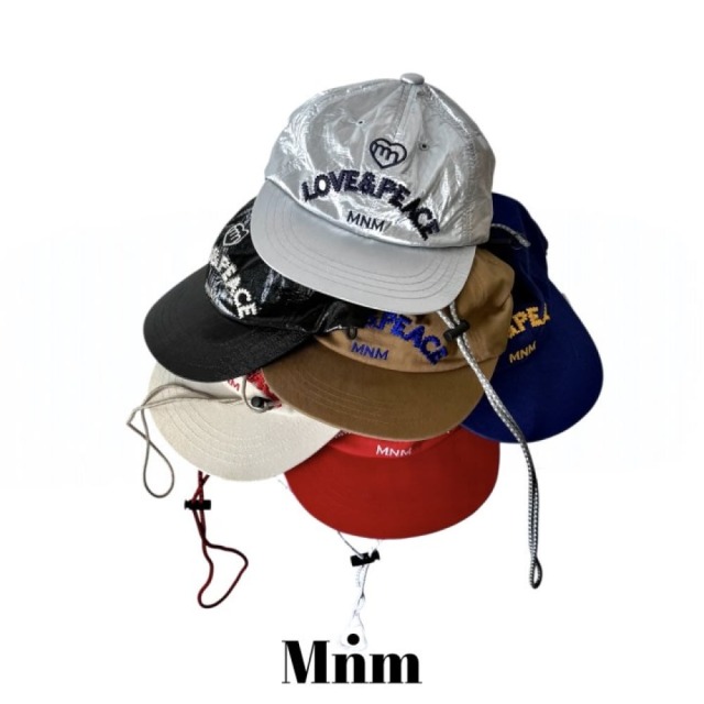 [90-138cm] 率性字母刺繡抽繩棒球帽 #Aquila天鷹座