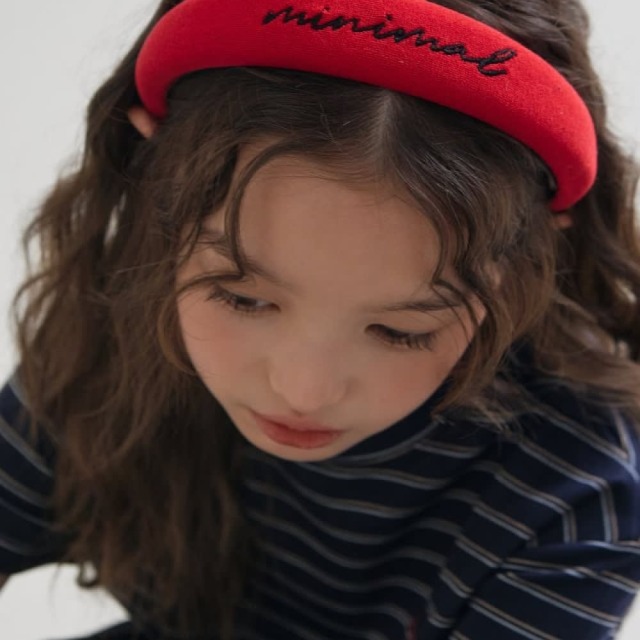 [90-138cm] 復古澎澎刺繡字母髮箍 #Aquila天鷹座