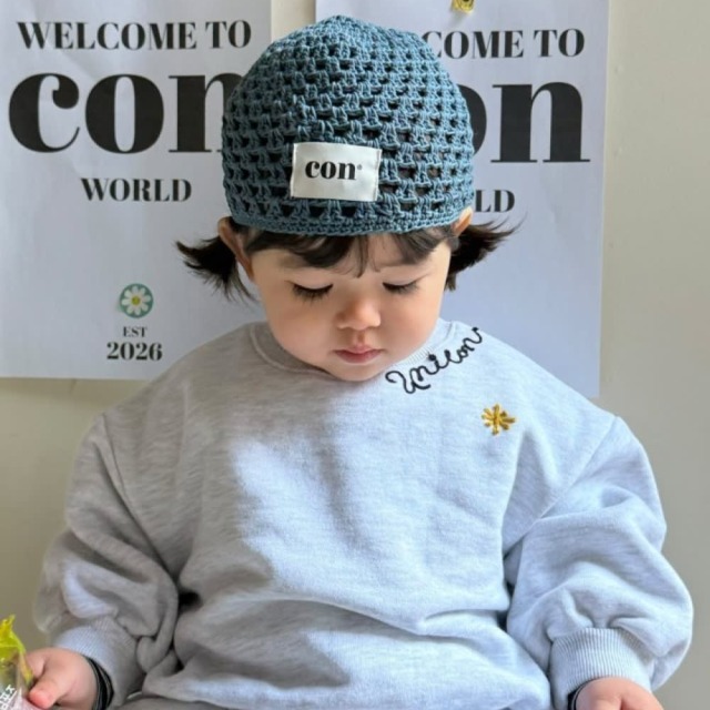 [70-107cm] 韓系手工鏤空針織帽 #Apus天燕座