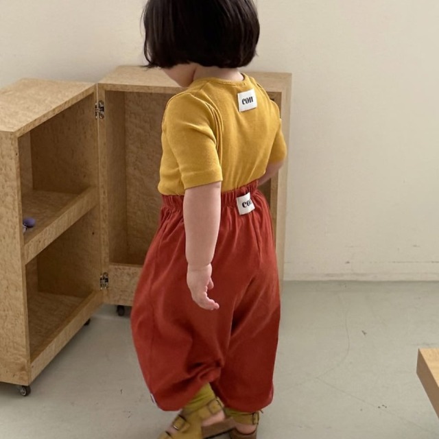 [70-107cm] 簡約百搭質感五分袖短袖T恤 #Apus天燕座