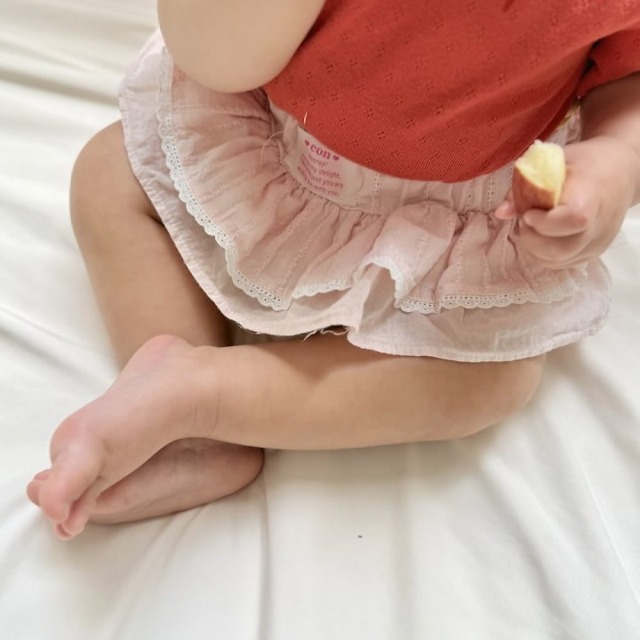 [70-107cm] 夢幻雙層蕾絲荷葉短裙 #Apus天燕座