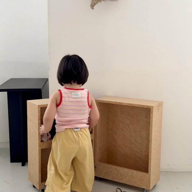 [70-107cm] 撞色束口率性束口燈籠長褲 #Apus天燕座