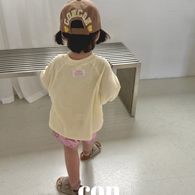 [70-107cm] 簡約日常質感後標長袖T恤 #Apus天燕座