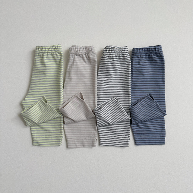 [70-110cm] 活潑條紋坑條捲邊短袖 #Andromeda仙女座