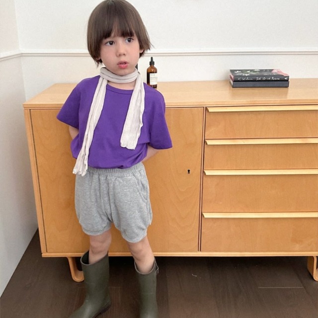 [85-130cm] 舒適柔軟純色休閒短褲 #Taurus金牛座