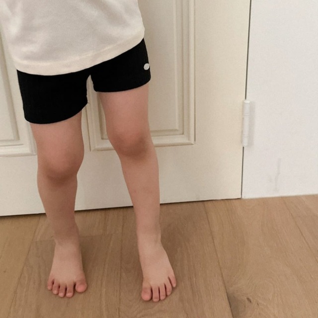 [85-130cm] 舒適坑條針織彈力短褲 #Taurus金牛座