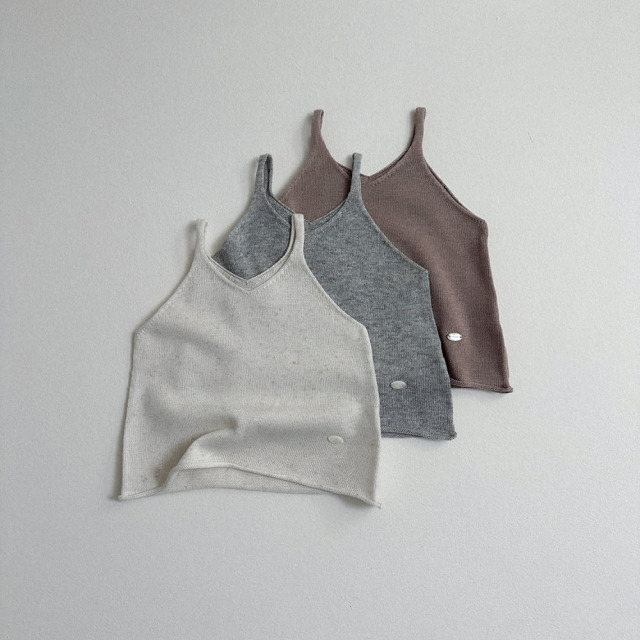 [70-110cm] 質感針織細肩帶百搭背心 #Andromeda仙女座