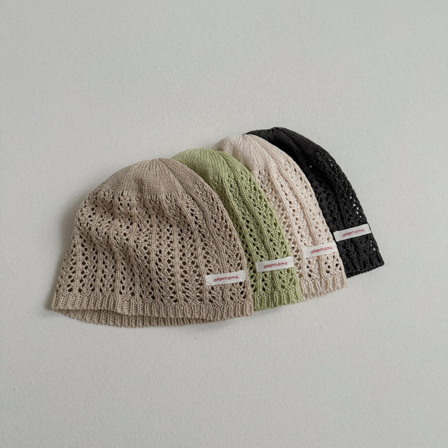 [70-110cm] 鏤空針織透氣百搭護頭帽 #Andromeda仙女座