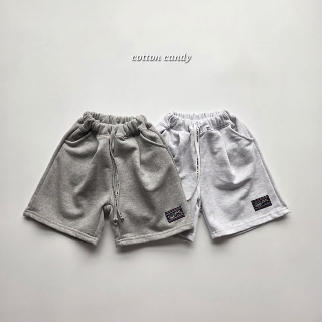 [85-158cm] 簡約休閒標籤抽繩運動短褲 #Sagittarius射手座