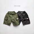 [85-158cm] 帥氣工裝口袋彈性短褲 #Sagittarius射手座