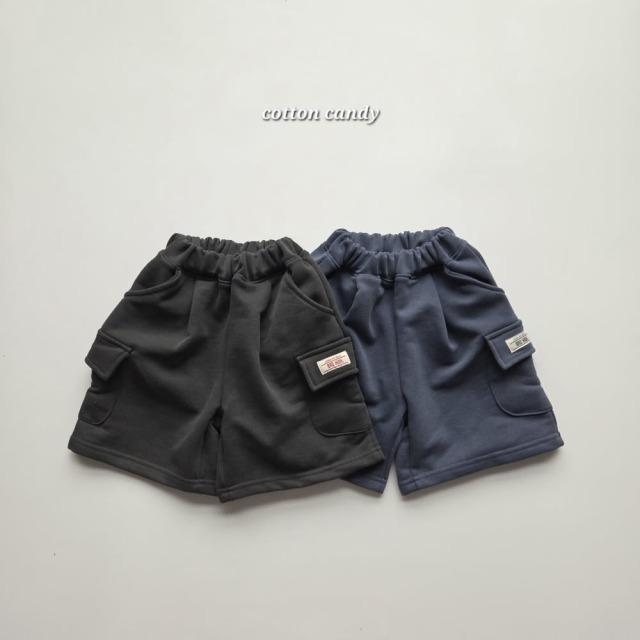 [85-158cm] 帥氣工裝口袋運動短褲 #Sagittarius射手座 (大童)