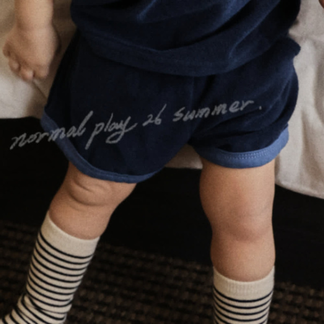 [55-120cm] 柔軟小標休閒短褲 #LeoMinor小獅座