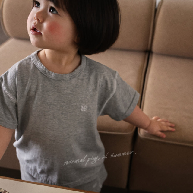 [55-120cm] NP圓標百搭短袖T恤 #LeoMinor小獅座