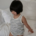 [55-120cm] 清爽橫條紋質感無袖背心 #LeoMinor小獅座