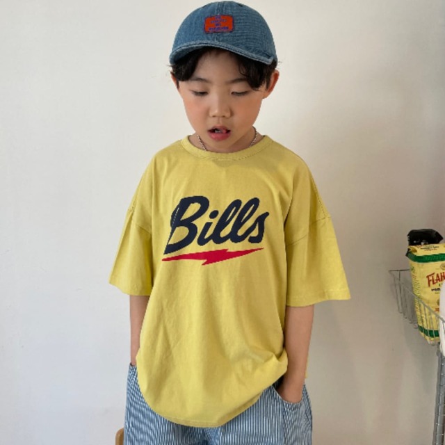 [90-155cm] 復古美式字母印花T恤 #Crux南十字座