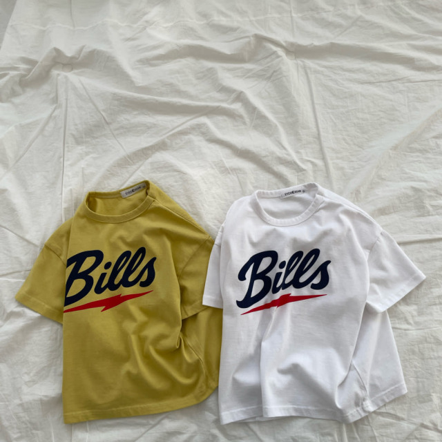 [90-155cm] 復古美式字母印花T恤 #Crux南十字座 (大童)