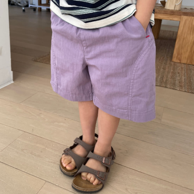 [90-155cm] 質感立體剪裁休閒短褲 #Crux南十字座