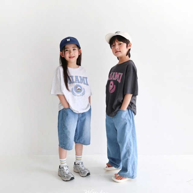 [90-165cm] 復古百搭寬鬆牛仔長褲 #Gemini雙子座