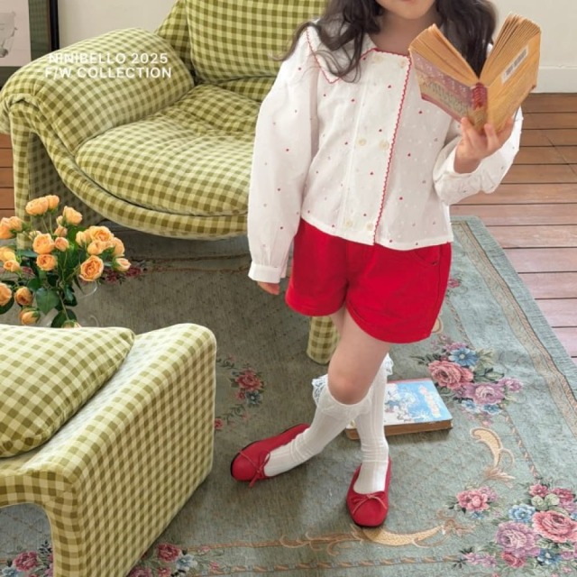 [80-130cm] 韓系亮色後口袋休閒棉質短褲 #Cygnus天鵝座 (大童)