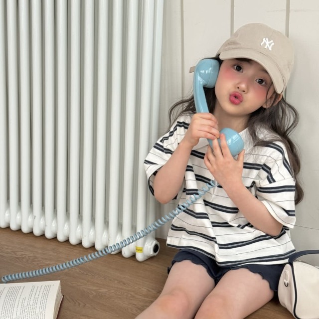 [80-130cm] 經典百搭橫條紋POLO衫 #Cygnus天鵝座