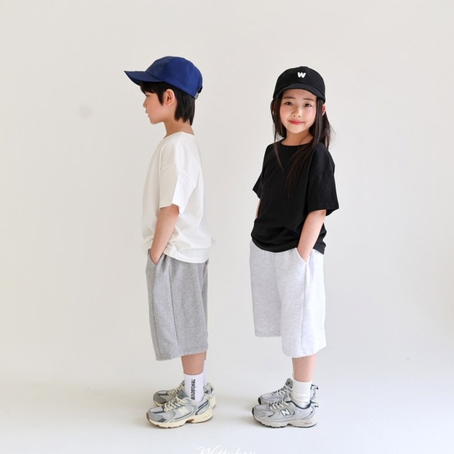 [90-165cm] 日常百搭純色短袖T恤 #Gemini雙子座