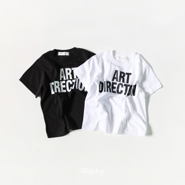 [90-165cm] 個性字母純棉短袖T恤 #Gemini雙子座 (大童)