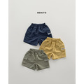 [80-125cm] 韓系質感小標尼龍工裝短褲 #Leo獅子座