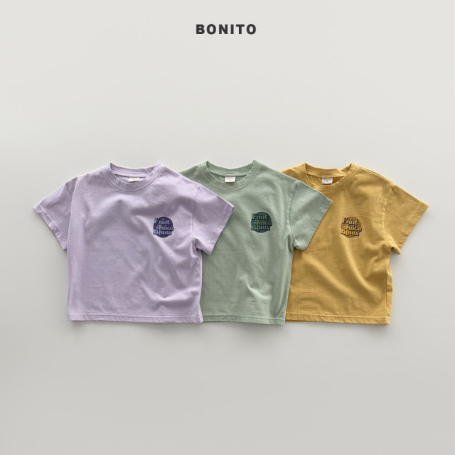 [80-125cm] 質感繽紛字母圓框膠印短袖T恤 #Leo獅子座 (大童)