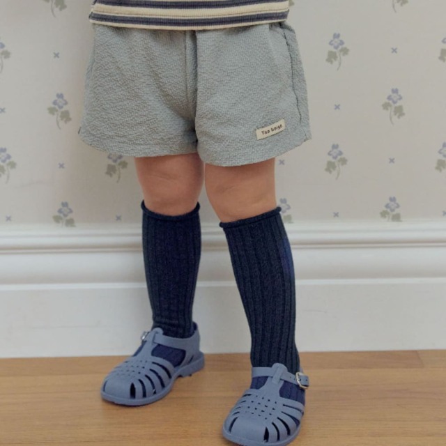 [75-110cm] 涼爽立體泡泡紗休閒短褲 #Columba天鴿座