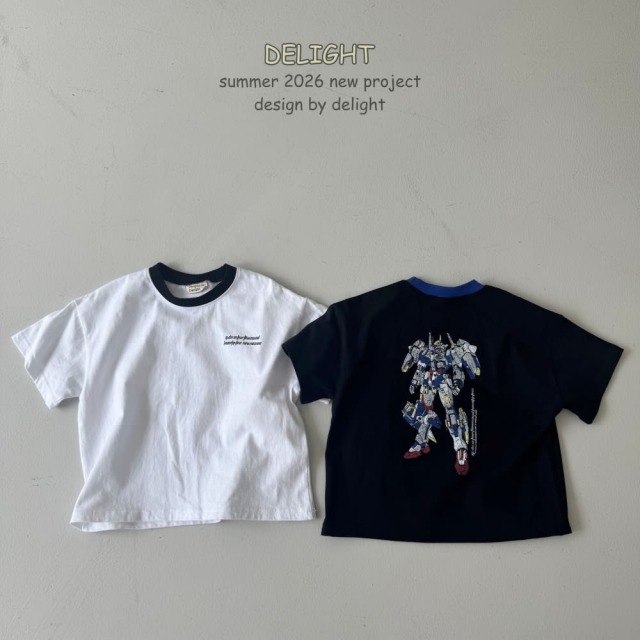 [85-145cm] 帥氣機甲戰士純棉短袖T恤 #Vela船帆座