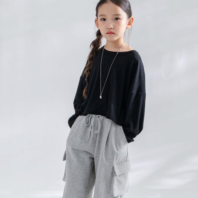 [85-165cm] 帥氣工裝口袋休閒短褲 #Norma矩尺座